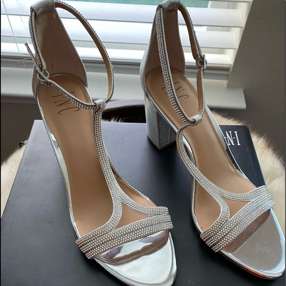 INC International Concepts Pearl Silver Shoes - Picture 4 of 8